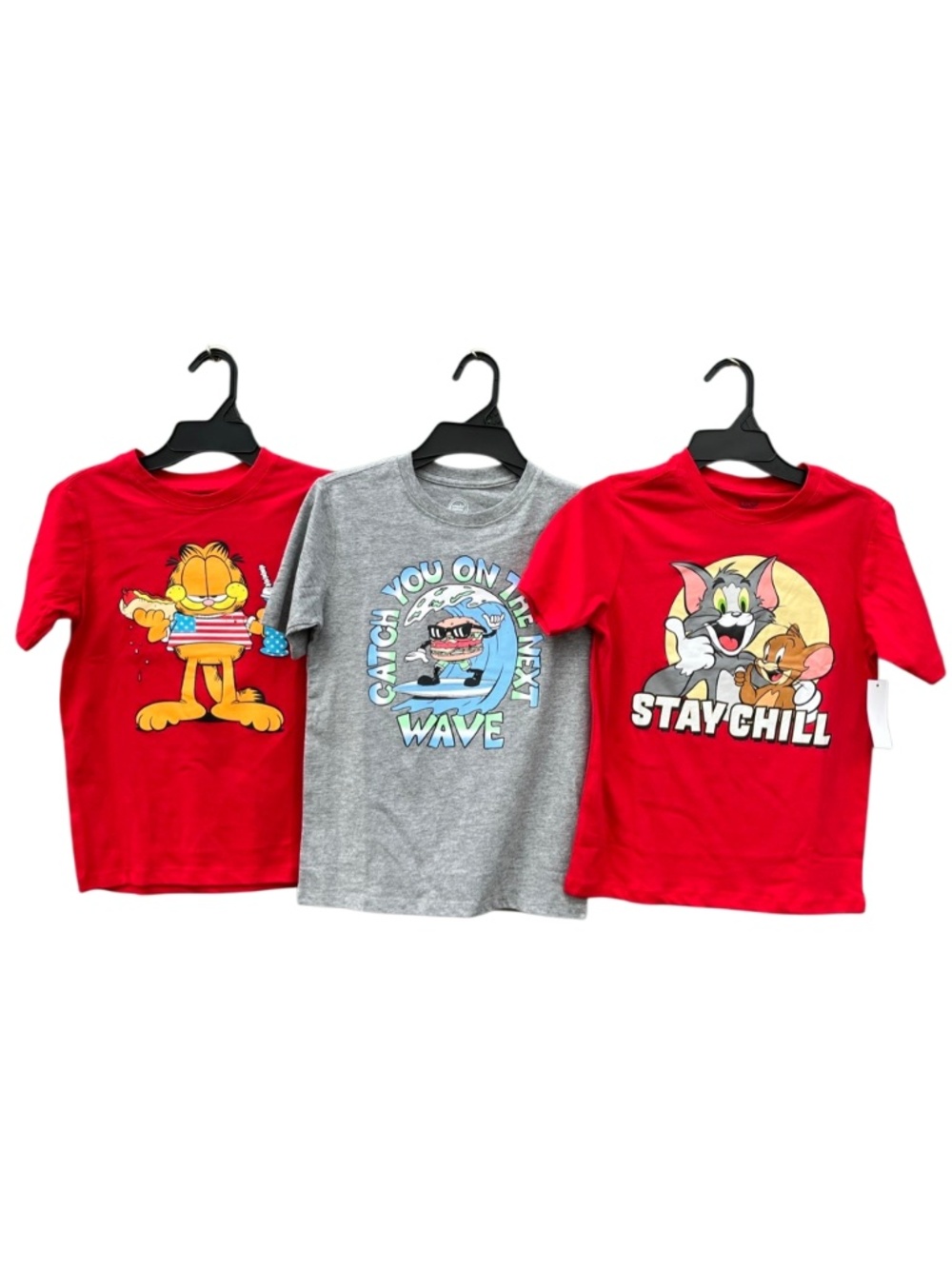 Graphic Short Sleeve Tee 3-Pack Size M
